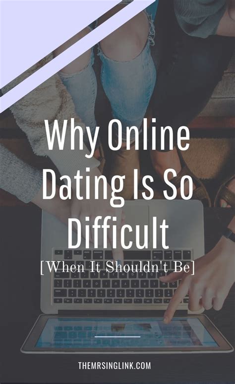 having no luck online dating